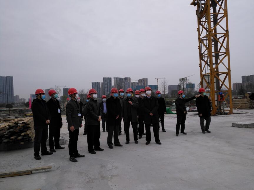 旅投集團黨委書記、董事長任丁率隊 赴金牛賓館檢查工程復工工作