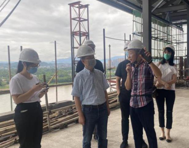 旅投集團(tuán)領(lǐng)導(dǎo)赴錦江嘉州賓館視察施工 改造項(xiàng)目
