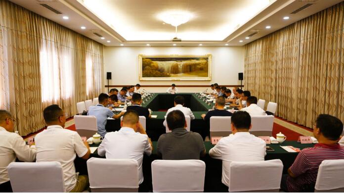 旅投集團(tuán)班子實(shí)地督導(dǎo)金牛賓館改（擴(kuò)）建工程